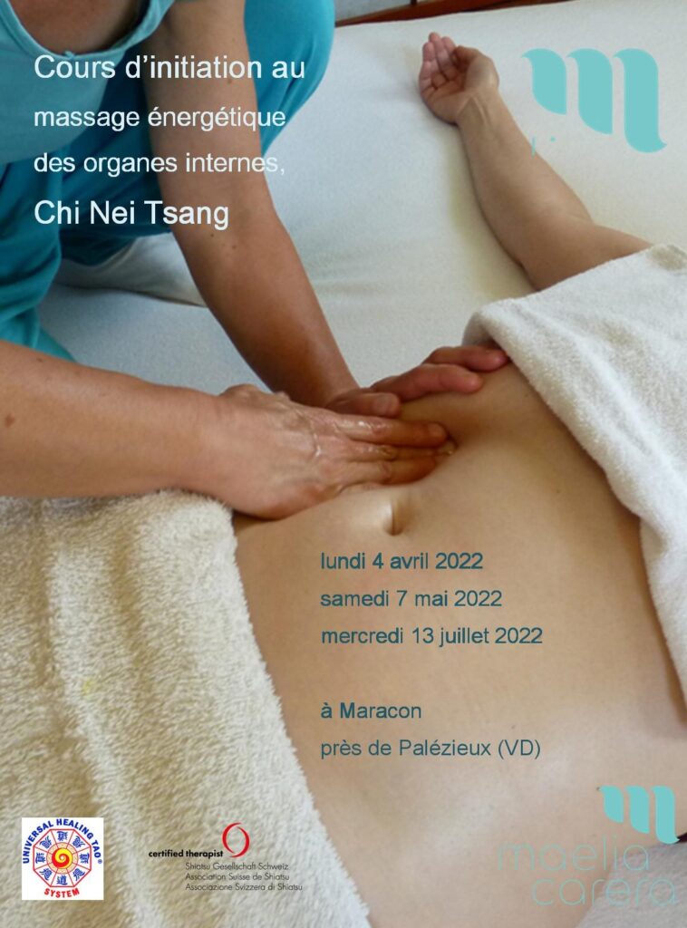 Cours d’initiation au Chi Nei Tsang (CNT), massage énergétique des organes internes